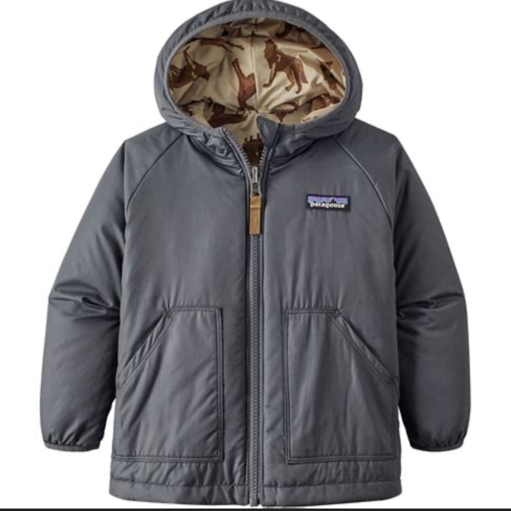 Patagonia puff ball reversible jacket